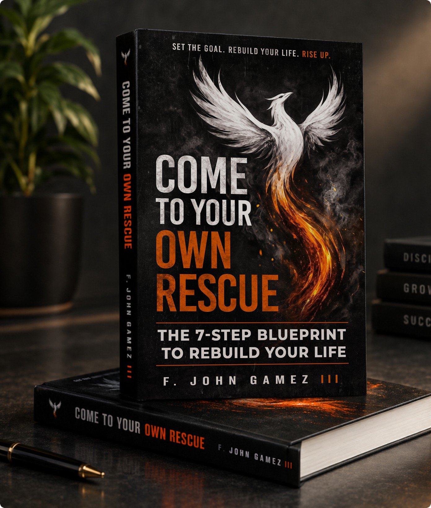 Come to Your Own Rescue book on a table